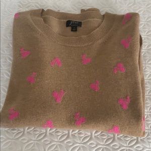 NWOT JCrew 100% cashmere sweater. Sz L.
